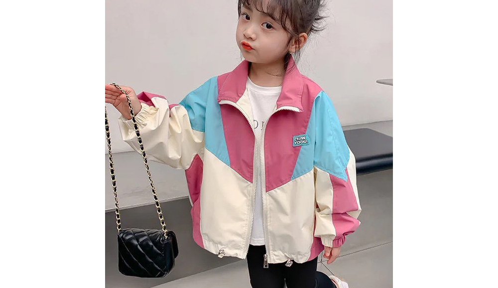 [DOO]45296054 솜사탕 파스텔 바람막이 앞지퍼 칼라 핑크 하늘 아랫단 조임 여아 점퍼 소풍 나들이 여행