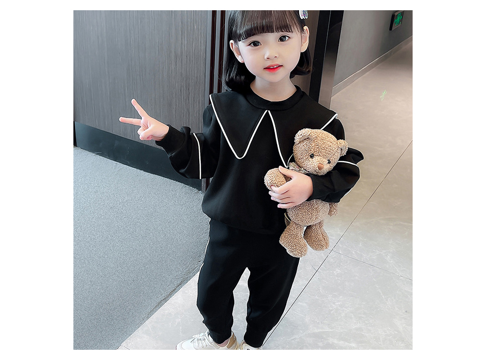 [DOO]34547709 세라 더블유 카라 트레이닝복 여아 운동복 아동  체육복 2칼라  남아 운동복 세트 공용