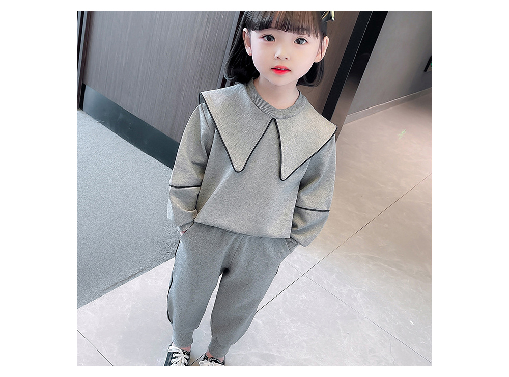[DOO]34547709 세라 더블유 카라 트레이닝복 여아 운동복 아동  체육복 2칼라  남아 운동복 세트 공용