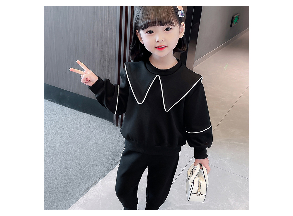 [DOO]34547709 세라 더블유 카라 트레이닝복 여아 운동복 아동  체육복 2칼라  남아 운동복 세트 공용