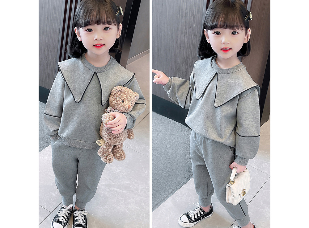 [DOO]34547709 세라 더블유 카라 트레이닝복 여아 운동복 아동  체육복 2칼라  남아 운동복 세트 공용