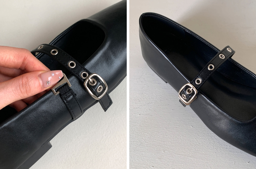 [LUC]무료/5234 발편한 여성 단화 직장인, 신입생,블랙, 화이트 발편한 구두 신고 벗기 편한 구멍 끈 여성 신발