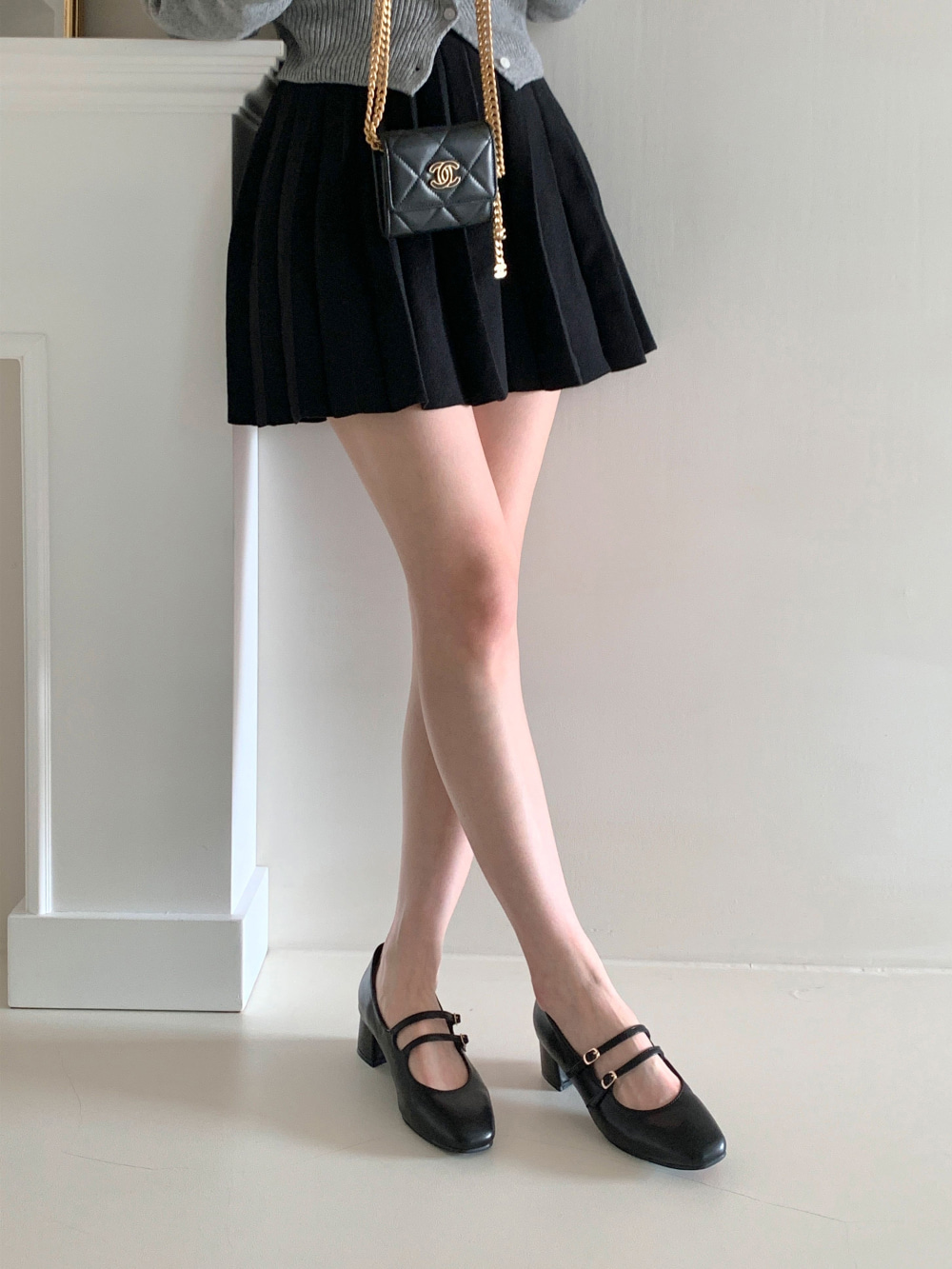 무료/[LUC]/5237 여성 엣지 슈즈 단화 플랫슈즈 투라인 단화 구두 발편한 신발 면접룩 신입룩