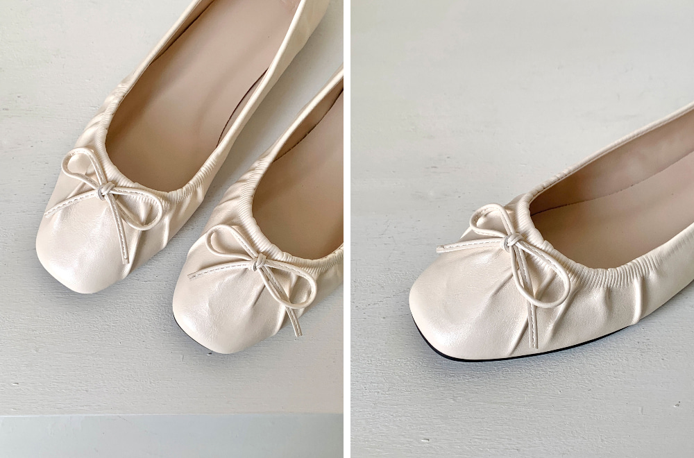 무료/[LUC]/5242 리본 플랫 슈즈 여성 엣지 슈즈 단화 슈즈 투라인 단화 구두 발편한 신발 면접룩 신입룩