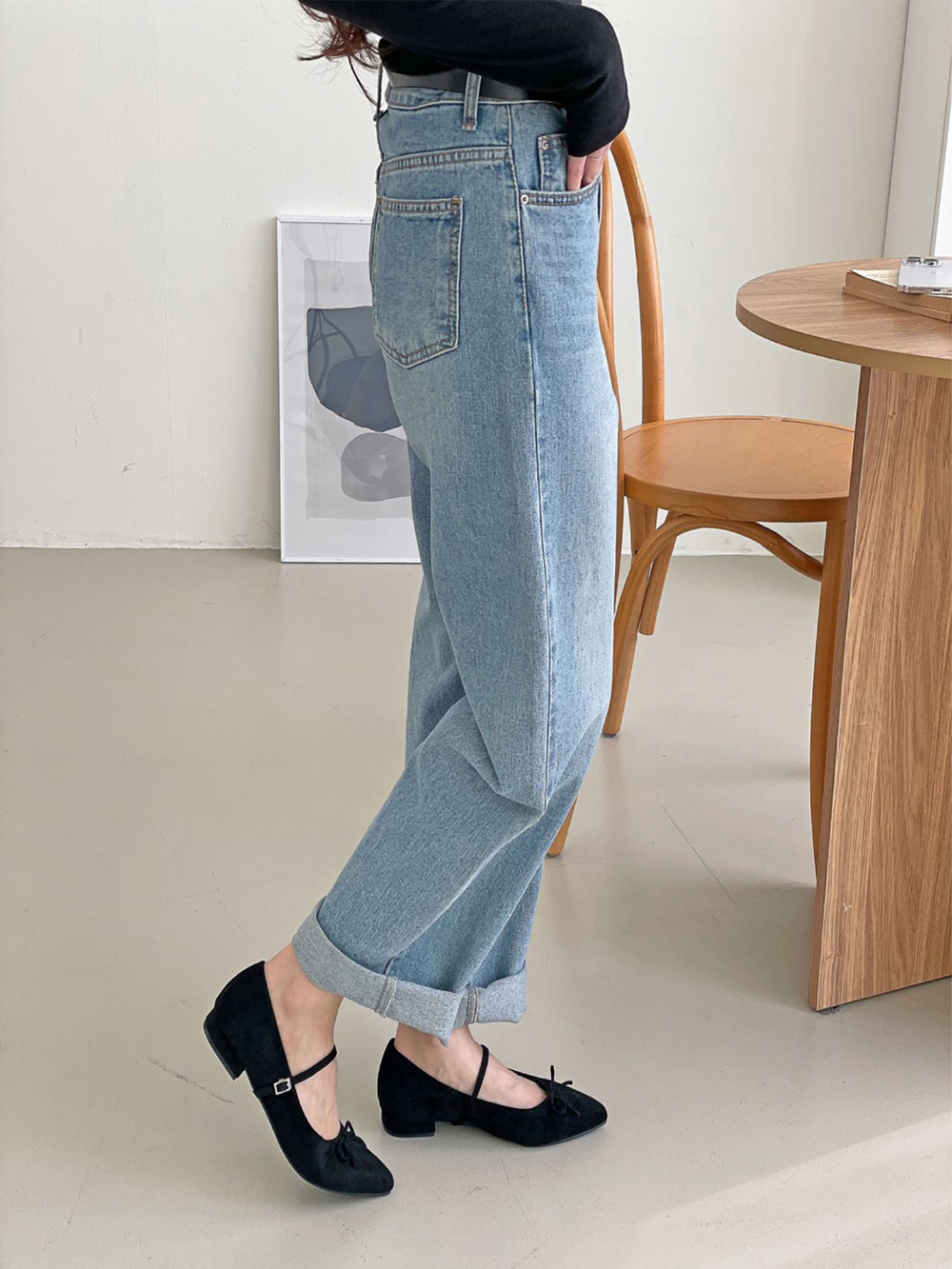 무료/[LUC]/5156 간지나는 리본 포인트 정장 캐쥬얼 슈즈 여성  뾰족 슈즈 단화 세무 구두 굽낮은 플랫슈즈 