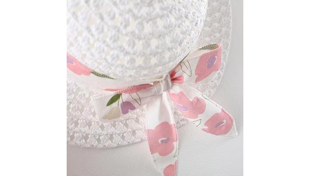 [DOO]44359330 햇플라 민소매 원피스 +모자 세트 아기 나시 꽃무늬 원피스