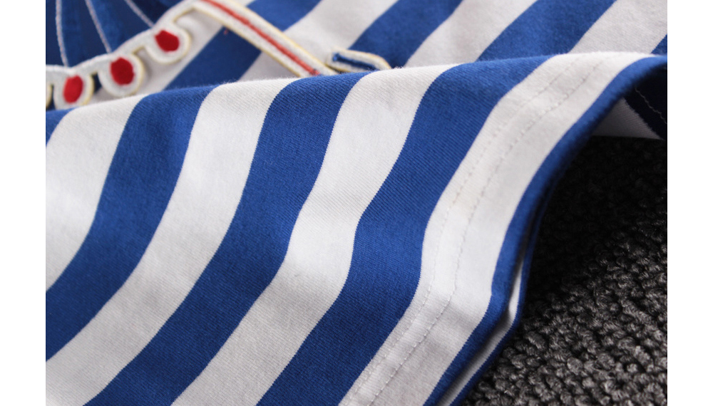 [DOO]8826868 우산 줄무늬 파란 줄무늬 상하복 남,여 유아동 세트제품