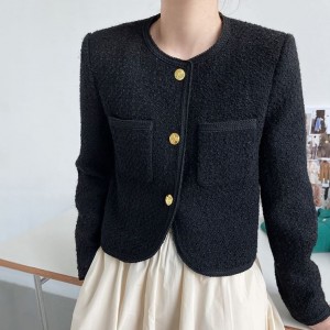 [ONN][JK281]울 트위드 크롭 자켓 /데일리코디/ 빅사이즈/데일리룩/고퀄리티/극찬룩/데일리코디/데일리룩