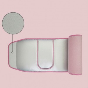DOO 35335154/ 복부 지방 다이어트 복대 은나코 코팅 뱃살 노폐물 땀배출 열순환 운동효과 핑크 블랙 109cmx10cm
